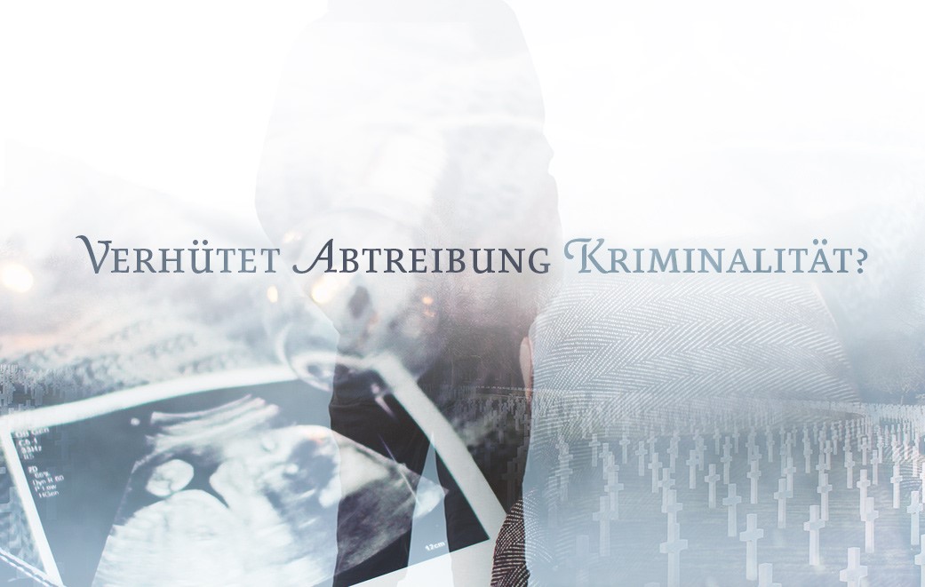 Ultraschallbild, Mann, Massengrab als Blogbild für Verhütet Abtreibung Kriminalität?