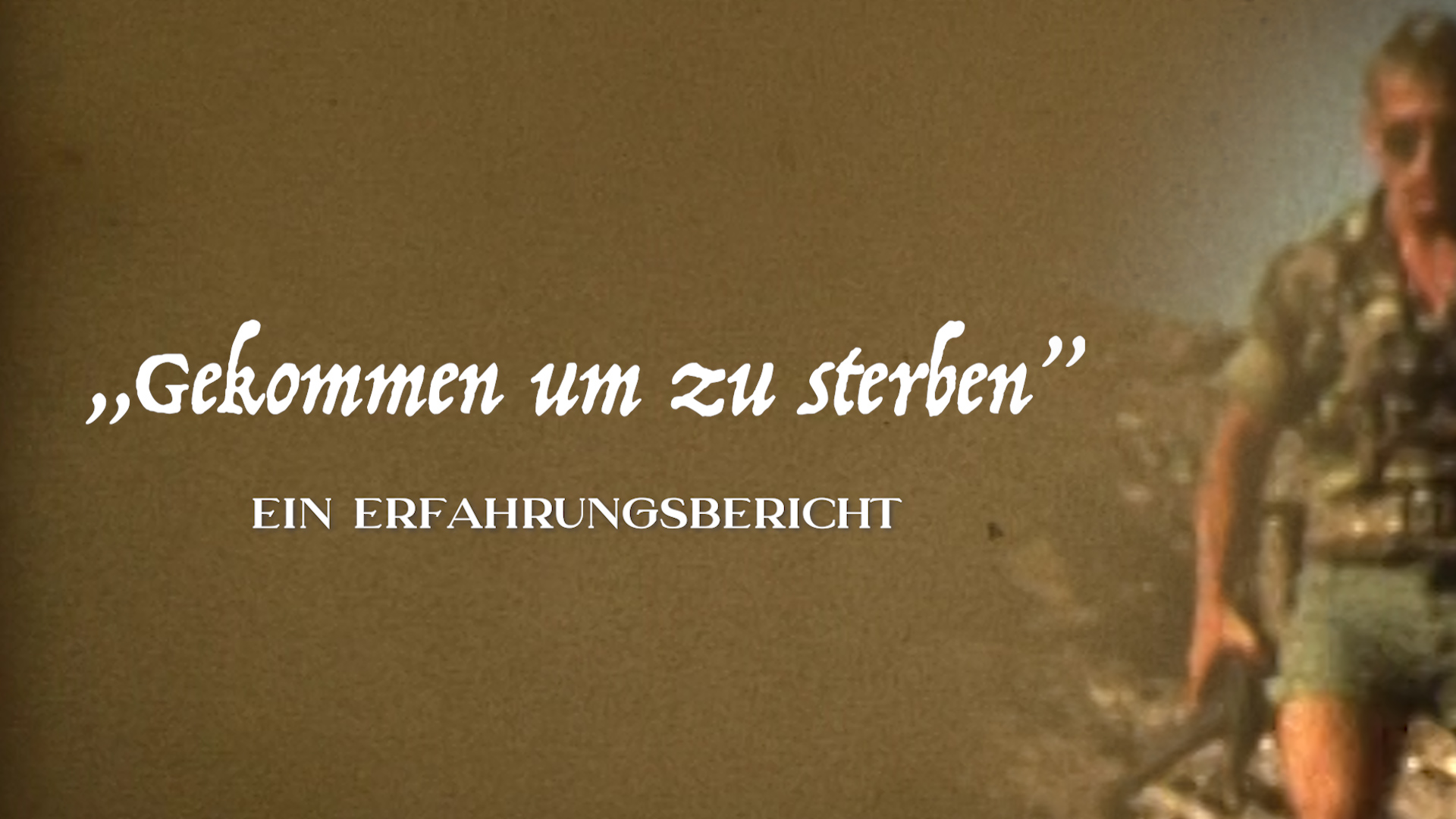 Kurt als Blogbild für Zeugnis Kurt Gekommen um zu sterben - Ein Erfahrungsbericht