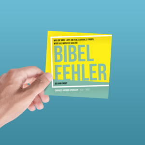 Werbeflyer Emmaus Bibelkurse „Spurgeon”