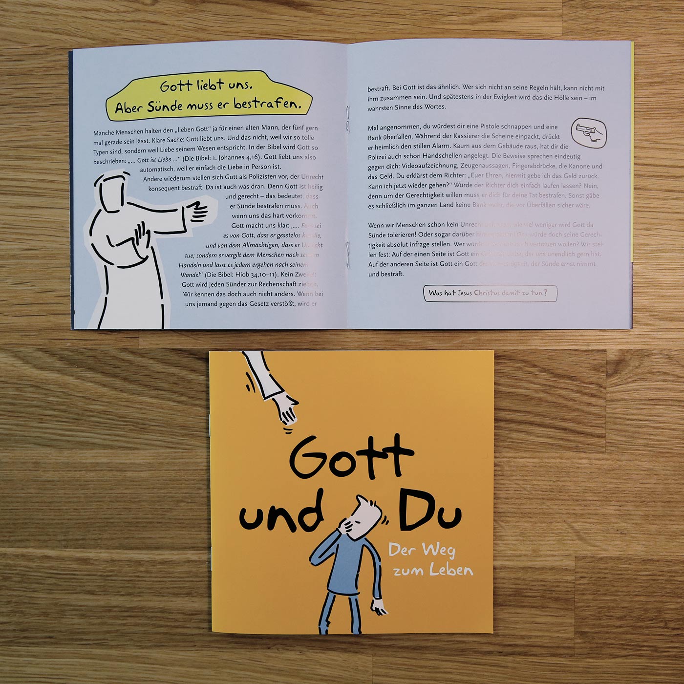 Gott und Du (Heft zur Faltkarte)