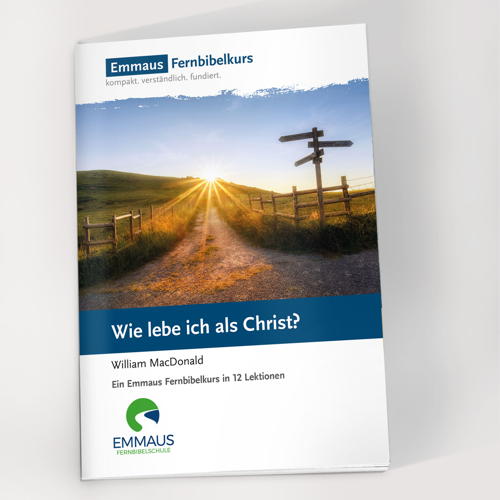 Produktbild: Emmaus Fernbibelkurs Wie lebe ich als Christ? Cover