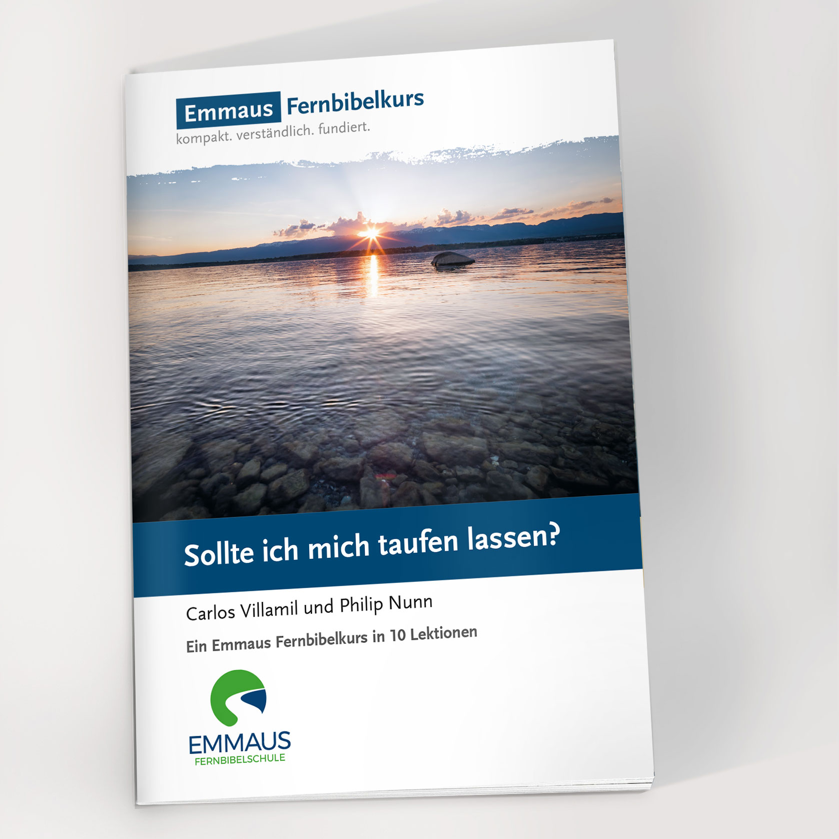 Produktbild: Emmaus Fernbibelkurs Sollte ich mich taufen lassen Cover