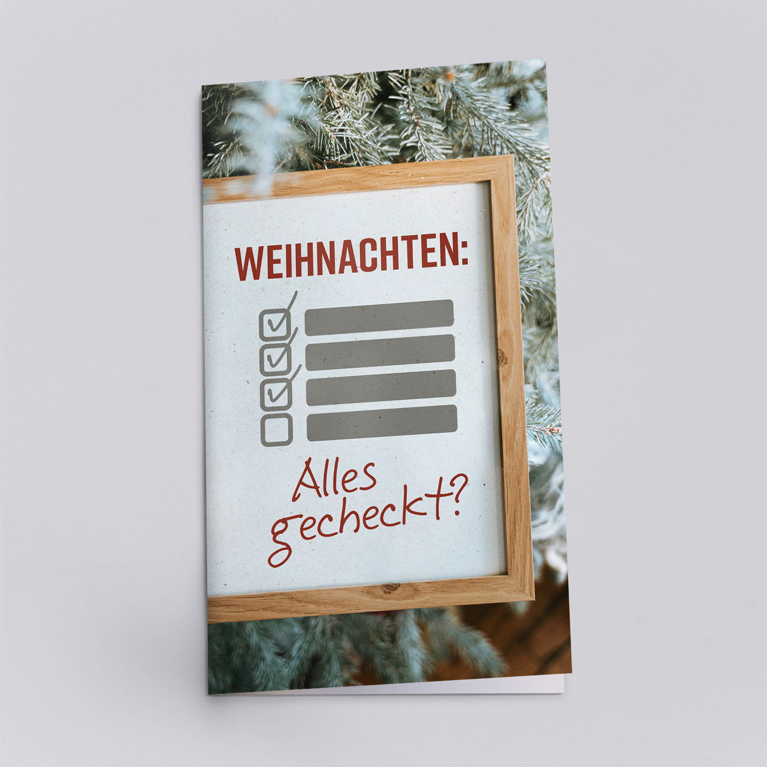 Weihnachten - alles gecheckt?