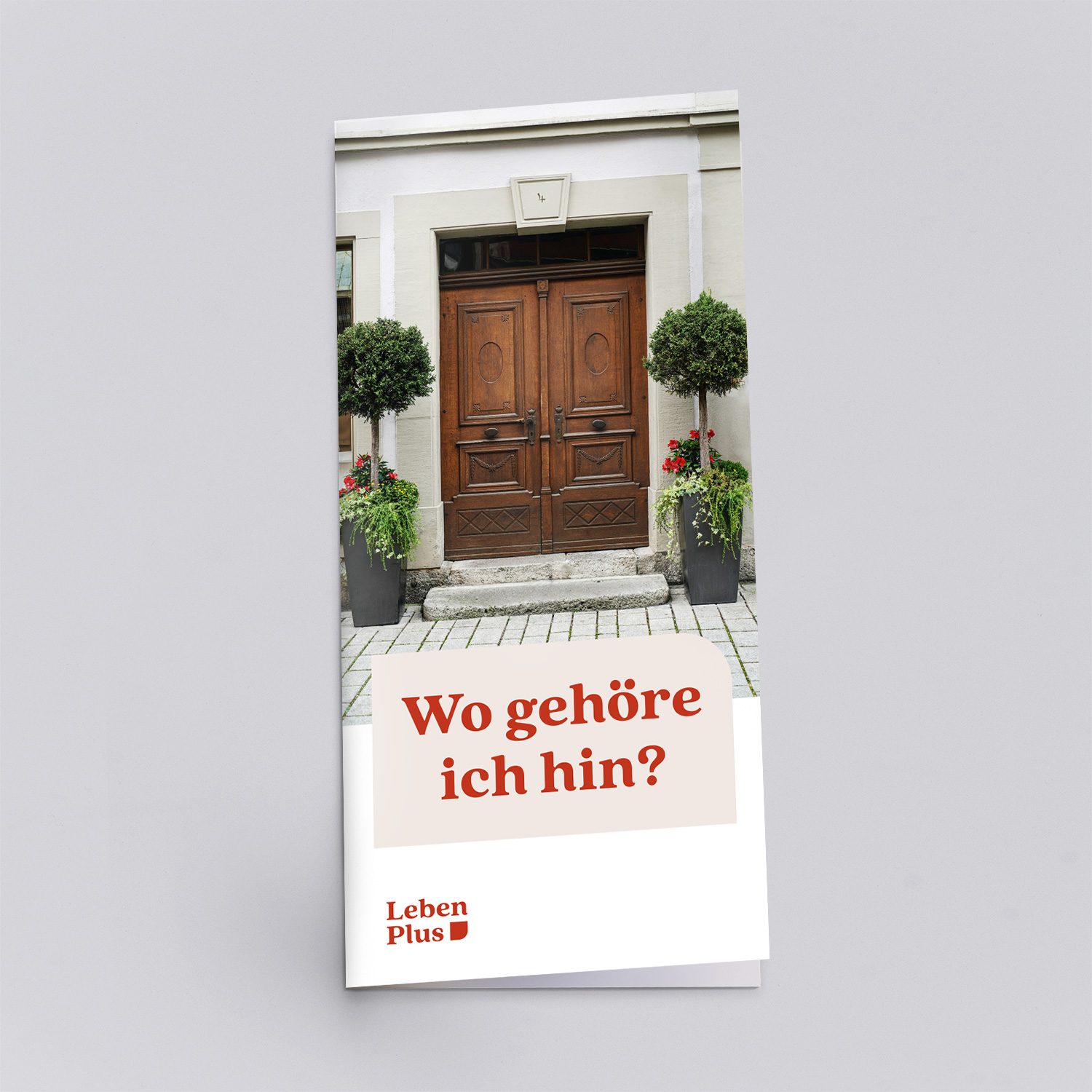 Produktbild: LebenPlus Flyer "Wo gehöre ich hin?"