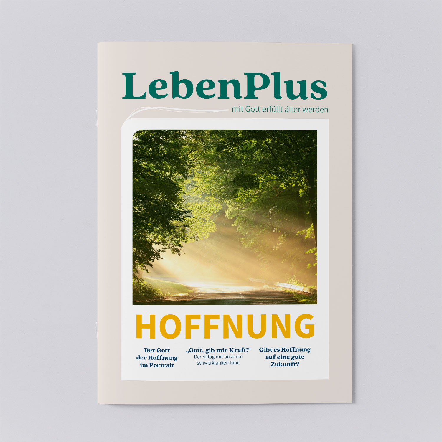 Produktbild: Seniorenmagazin LebenPlus "Hoffnung" Cover