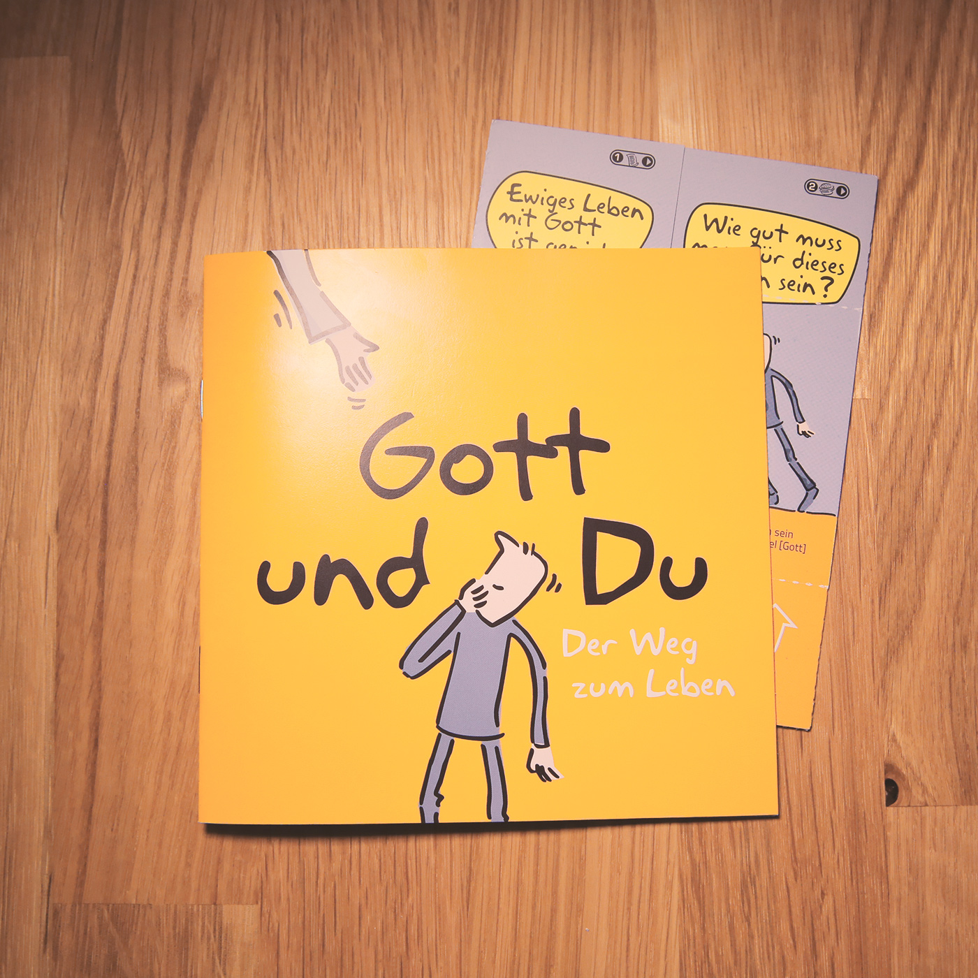 Gott und Du - Set aus Heft und Faltkarte
