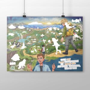 Produktbild: Doppeldecker Crew Staffelposter Staffel 2 Island