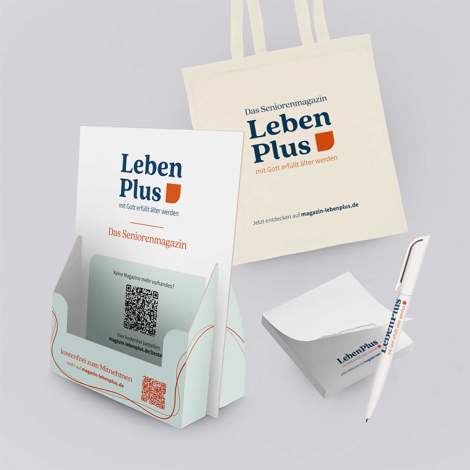 Magazin LebenPlus – Starterset für die öffentliche Auslage