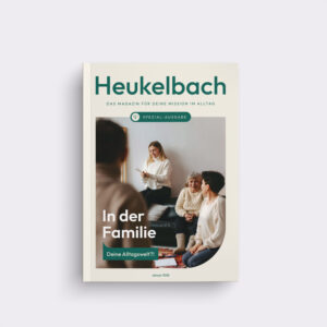 Produktbild: Cover vom Heukelbach Magazin "in der Familie"
