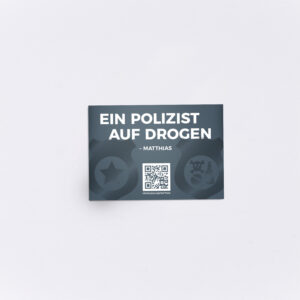 Videoflyer Matthias - Polizist auf Drogen