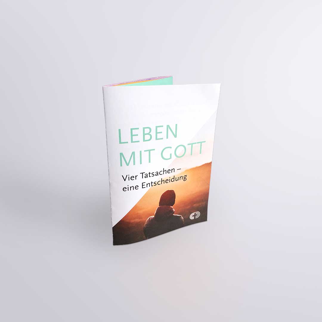 Miniflyer: Leben mit Gott.