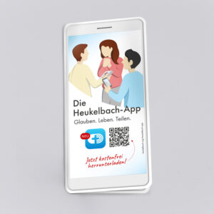 Werbeflyer Heukelbach-App