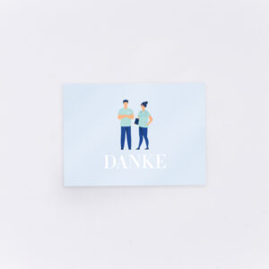 Geschenkkarte für Pflegekräfte