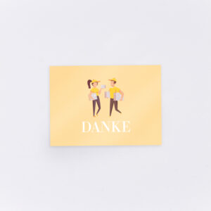 Geschenkkarte für Postboten
