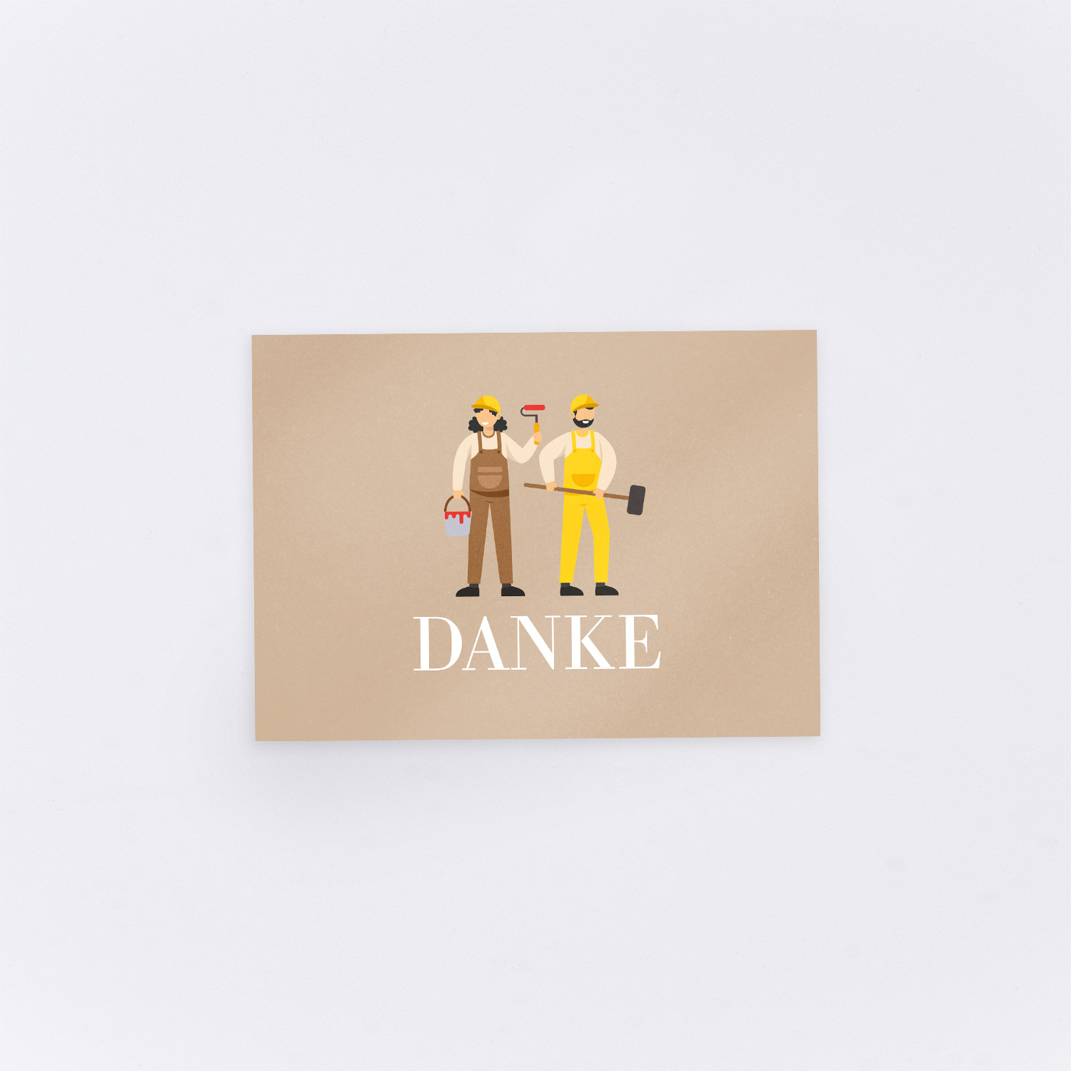 Geschenkkarte für Handwerker