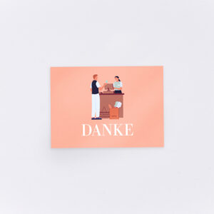 Geschenkkarte für Kassierer