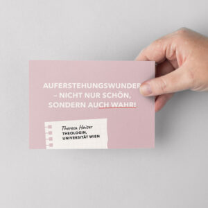 Darum Ostern-Videoflyer: Theresa Haiser