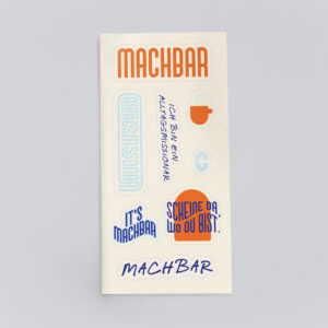 machbar-Stickerkarte für Alltagsmissionare