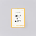 Produktbild: DarumOstern Grußkarte "Jesus ist Gott"