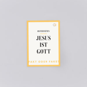 Produktbild: DarumOstern Grußkarte "Jesus ist Gott"