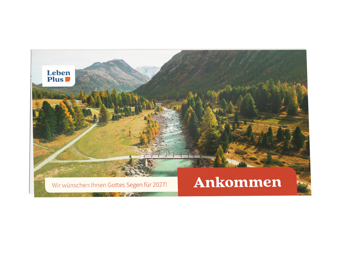 Das Cover eines Kalenders 2027 in Großdruck für Senioren