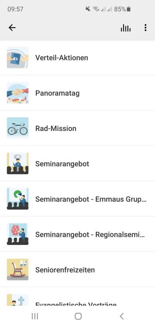Freizeiten, Seminare, Evangelisationen - alles auf einen Blick! Schnelle Anmeldung zu allen Veranstaltungen.