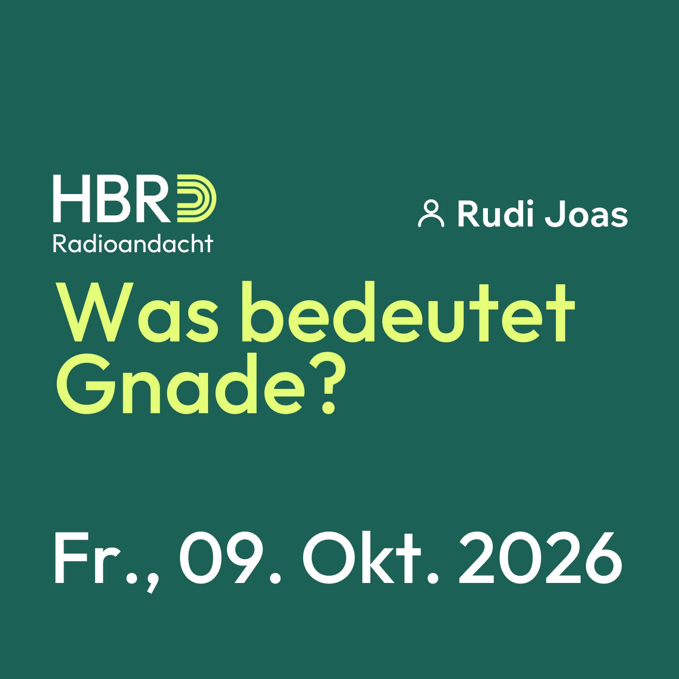 Was bedeutet Gnade? episode artwork