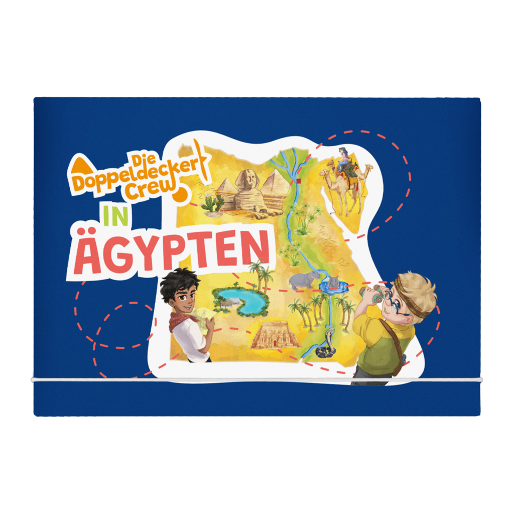 Produktbild von "Doppeldecker Crew Ausgabe 4 „In Ägypten“ – Staffelmappe"