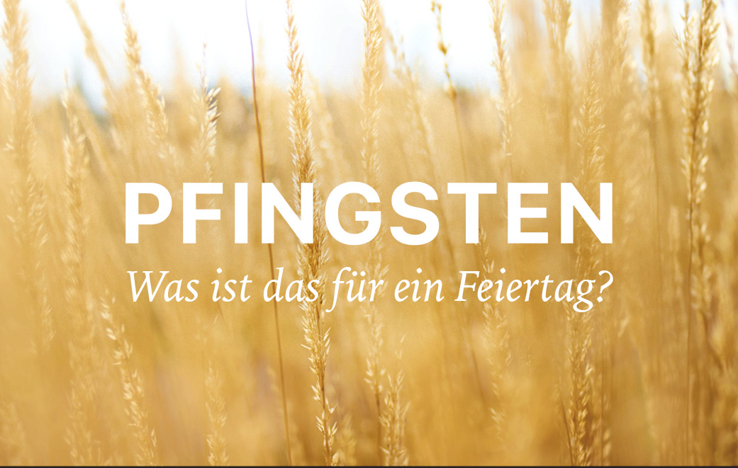 Getreidefeld als Blogbild für Pfingsten - Was ist das für ein Feiertag?