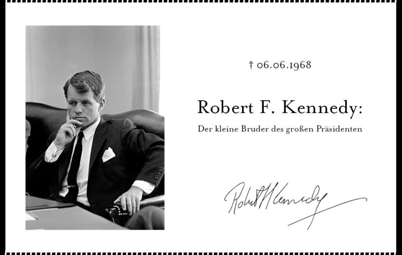 Robert F. Kennedy als Blogbild für Der kleine Bruder des großen Präsidenten
