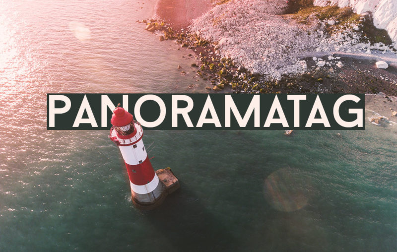 Leuchtturm an der Küste als Titelbild für Panoramatag