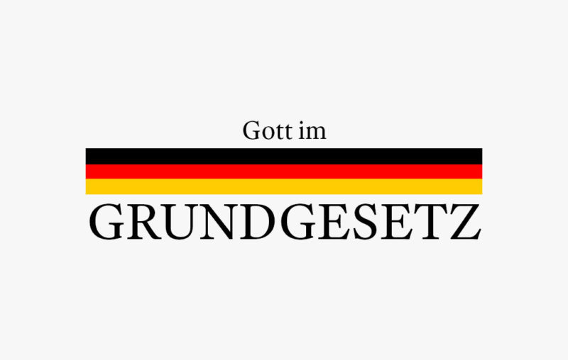 Deutschland Flagge Blogbild Gott im Grundgesetz