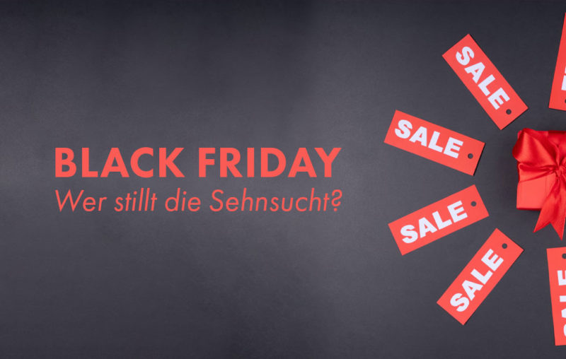 Black Friday rotes Geschenk Sale